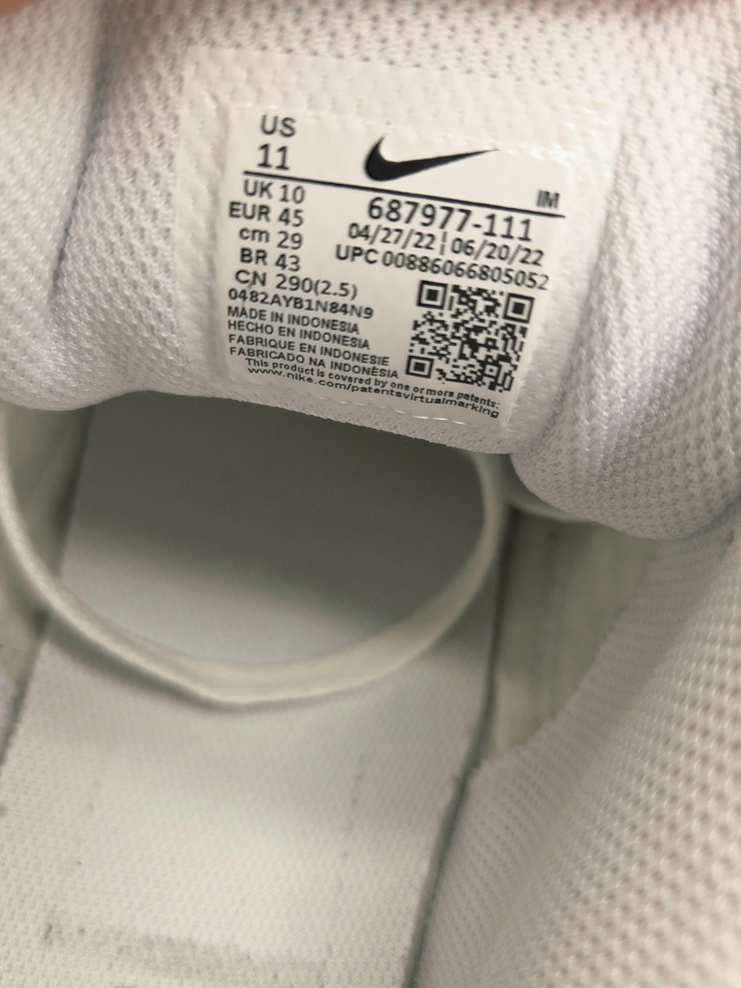 Nike Air Max LTD 'Triple White'