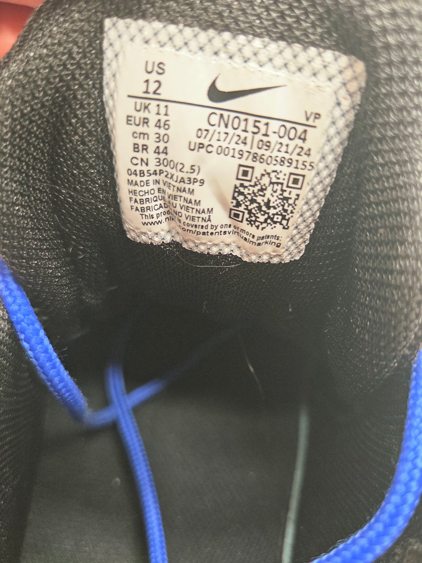 Nike Air Max Shox TL 'Black/Racer Blue'