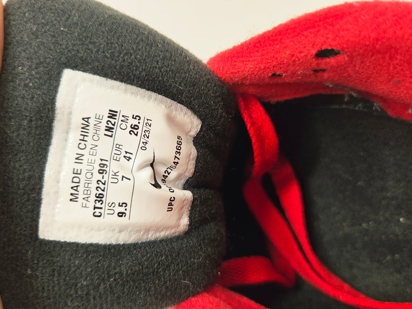 Nike Air Max 90 ID 'Black/Habanero Red'