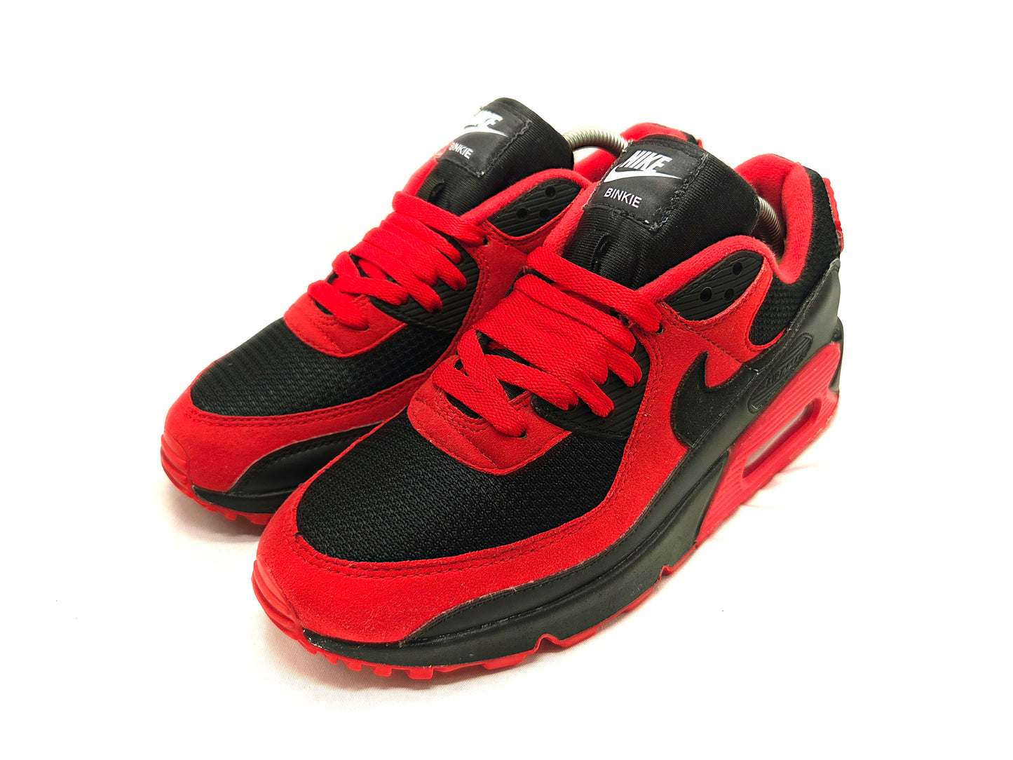 Nike Air Max 90 ID 'Black/Habanero Red'