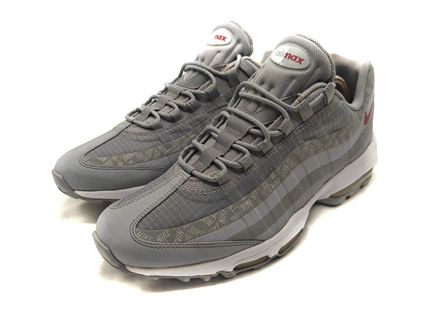 Nike Air Max 95 Ultra 'Wolf Grey/Red Crush'