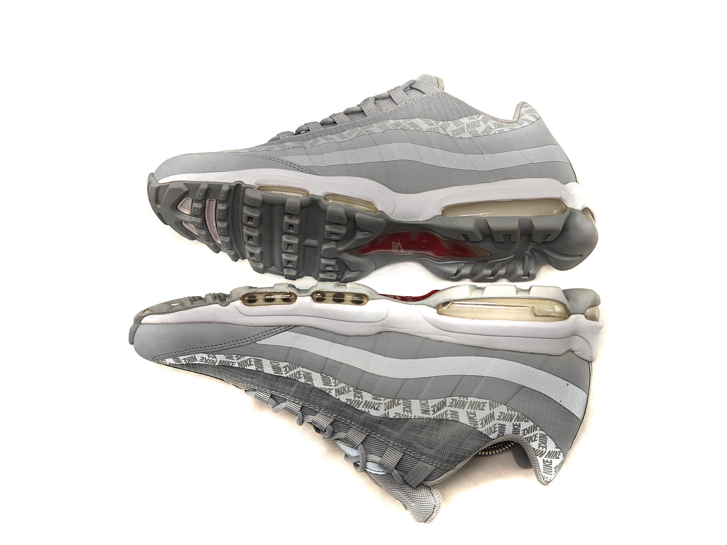 Nike Air Max 95 Ultra 'Wolf Grey/Red Crush'