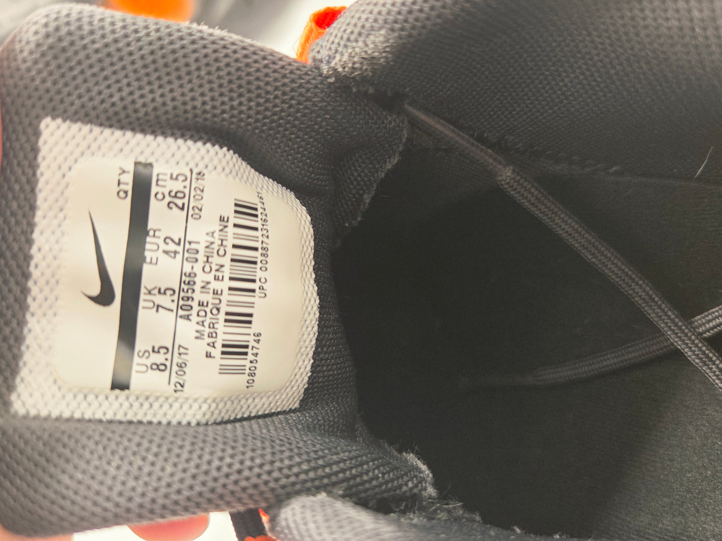 Nike Air Max 95 Ultra 'Black/Safety Orange'