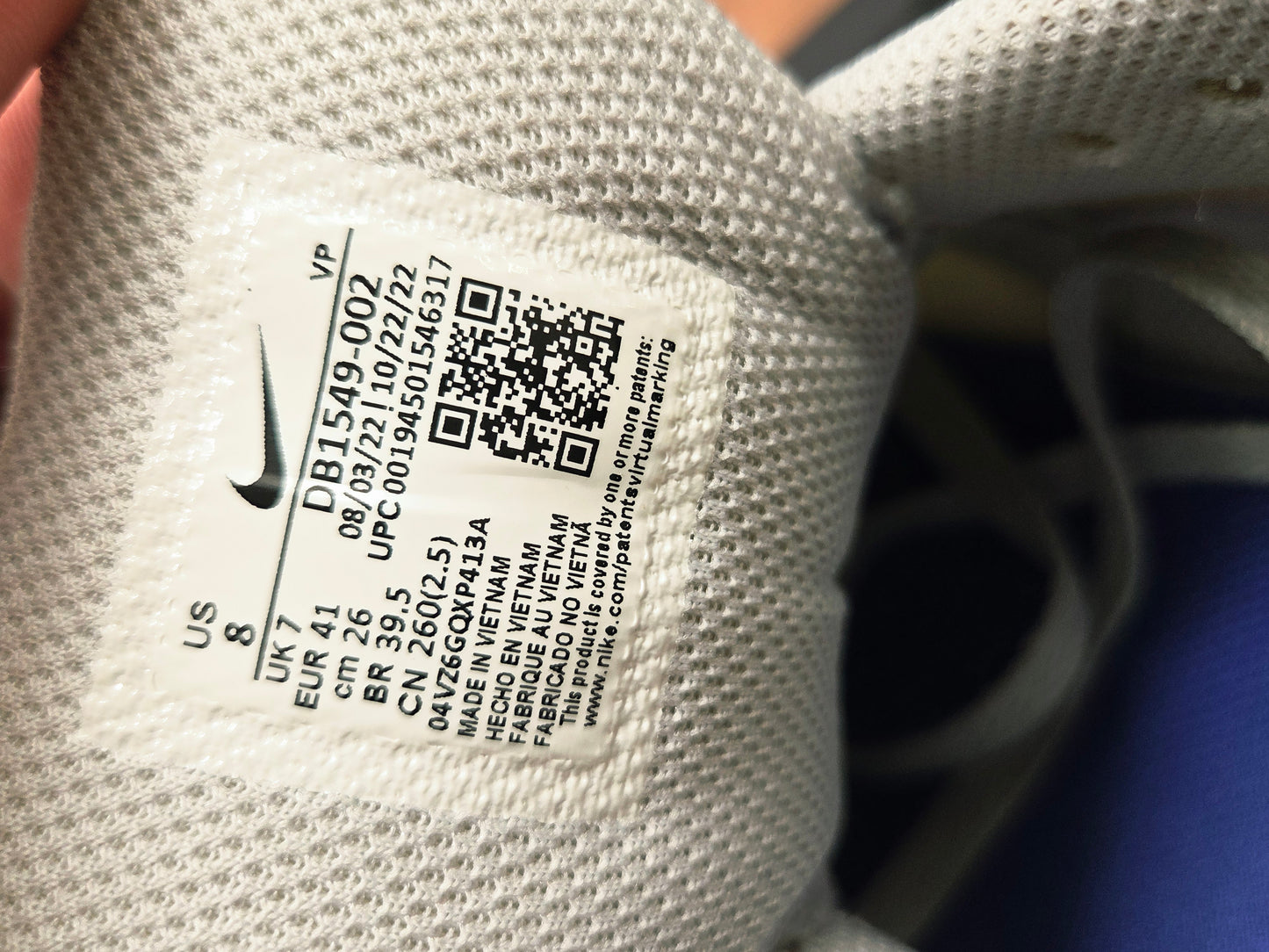 Nike Air Structure Triax 'Grey Fog/Lapis'