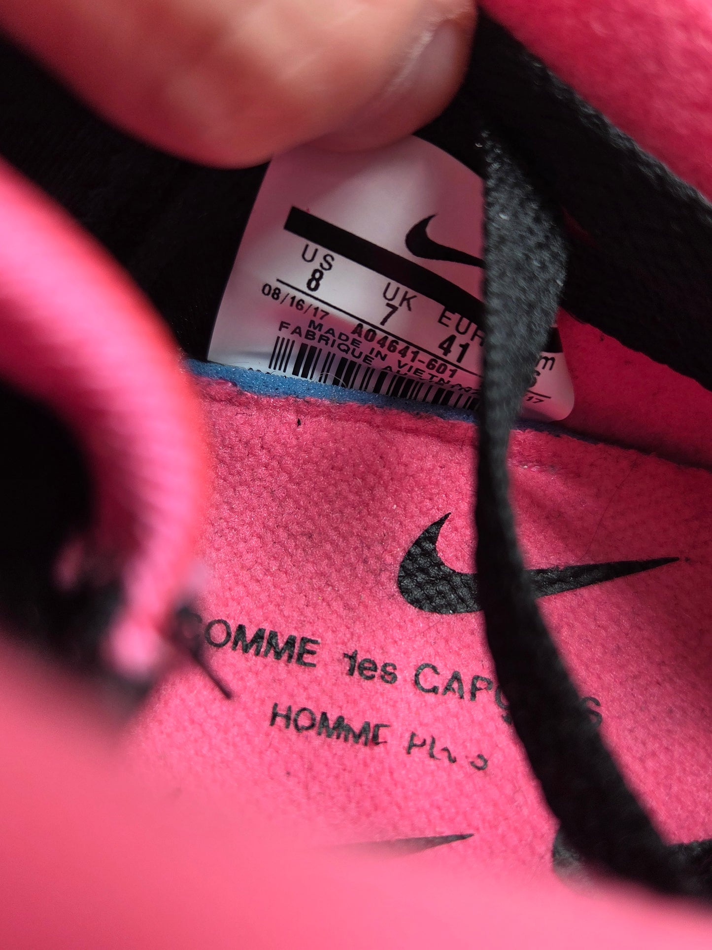 Nike Air Max 180 x Comme des Garçons 'Black/Laser Pink'