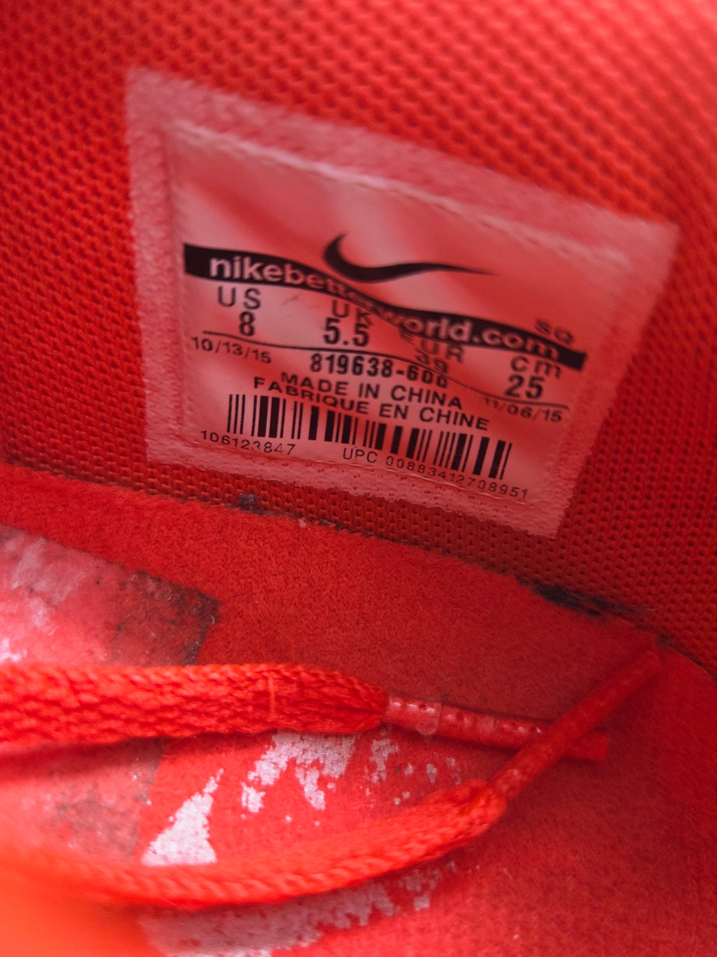 Nike Air Max BW Ultra 'Bright Crimson'
